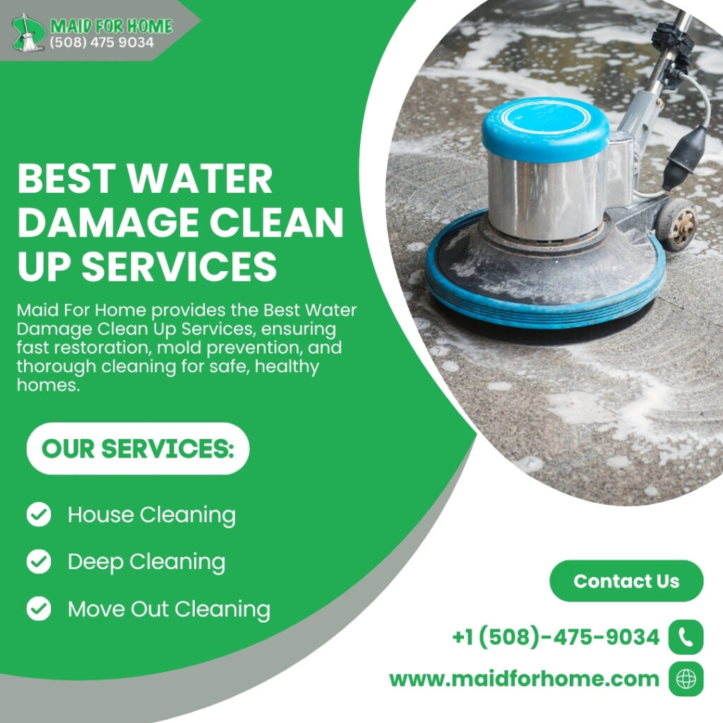 What to Do Immediately After Water Damage in Your Home